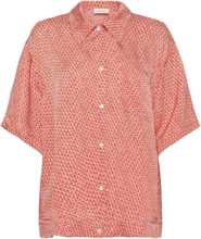 "Gintown Tops Shirts Short-sleeved Multi/patterned American Vintage"