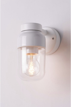 Ifö Electric Ohm Wall Væglampe LED E27 Hvid 100/210 Klarglas IP44