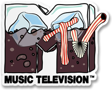 MTV Logo Cubes Sticker, Accessories