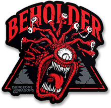 D&D Beholder Sticker, Accessories