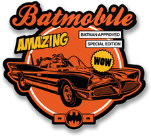 Amazing Batmobile Sticker, Accessories