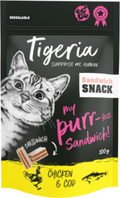 Tigeria Sandwich Snack Huhn & Kabeljau 100 g - Huhn & Kabeljau 100 g