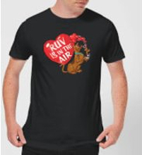 Scooby Doo Ruv Is In The Air Men's T-Shirt - Black - S