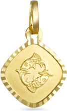 Rhomberg Anhänger 750/18 K Gelbgold Sternzeichen Fische