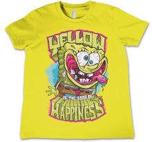 Yellow Is The Color Of Happiness Kids T-Shirt, T-Shirt