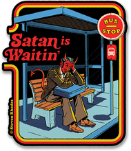 Steven Rhodes - Satan Is Waiting Sticker, Accessories