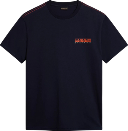 Napapijri Napapijri Men's Gras Short Sleeve T-Shirt Dark Blue Kortermede trøyer XL