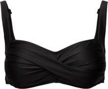 Argentina Bando Swimwear Bikinis Bikini Tops Wired Bikinitops Black Missya