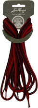 Lundhags Lundhags Shoe Laces 150 cm Black/Red Skotilbehør 150 cm