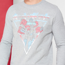 Transformers Optimus Prime Retro Japanese Sweatshirt - Grau - S - Grau