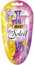 Bic BIC Miss Soleil Colour Barberskraber. 4 stk.