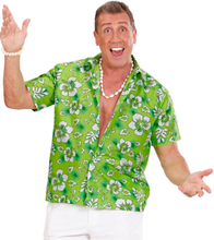 Grønn Hawaii Kostymeskjorte - Strl M/L