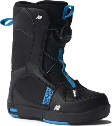K2 Sports K2 Sports Juniors' Mini Turbo Snowboard Boots Black Alpinstøvler 36