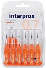 Interprox Mellanrumsborste Super Micro Orange 0,7 mm