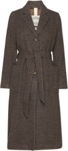 Harper Outerwear Coats Winter Coats Brun Brixtol Textiles*Betinget Tilbud