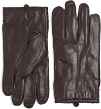 Goatskin Gloves Accessories Gloves Finger Gloves Brun Sebago*Betinget Tilbud