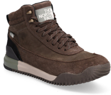 M B2B Iii Lthr Wp Sport Sneakers High-top Sneakers Brown The North Face