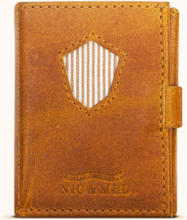 John plånbok i brunt läder