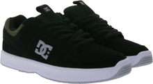 DC Shoes LYNXS ZERO Echtleder-Sneaker mit Logo City-Schuhe ADYS100615 Schwarz