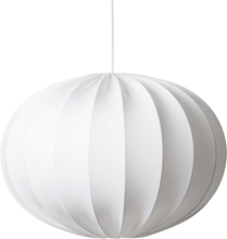 Watt & Veke - Boll taklampe oval 65 cm hvit