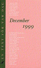 December 1999 : adventskalender för vuxna