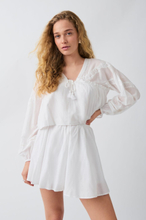 Gina Tricot - Volume mini skirt - minihameet - White - XS - Female