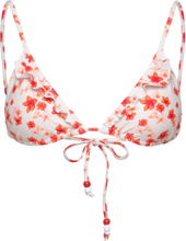 Francille Bella Frill Bikini Top Swimwear Bikinis Bikini Tops Triangle Bikinitops Multi/patterned Becksöndergaard
