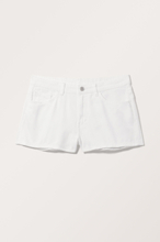Short Mini Twill Shorts - White