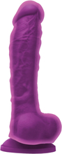 NSNovelties: Colours Dual Density Dildo, 24 cm, lila