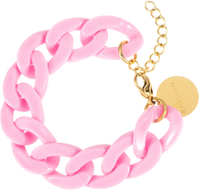 Marbella Bracele Accessories Jewellery Bracelets Chain Bracelets Pink By Jolima