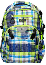 Wheel Bee ® Generation Z-rygsæk, blå/grøn/hvid