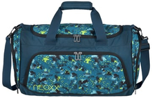 neoxx Move sportstaske fremstillet af genbrugte PET-flasker, petrol