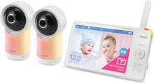 vtech ® Video-babyalarm RM 7766 Connect med 7 HD LCD-skærm, WiFi og pan-tilt-zoom-kamera