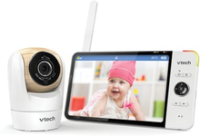vtech ® Video-babyalarm VM 919 med 7 HD LCD-skærm og pan-tilt-zoom-kamera