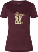 Super.natural Blossom Boots Tee Women Wine Tasting/Gold