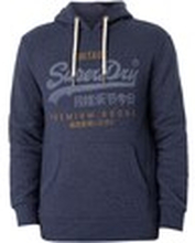 Superdry Sweatshirt Klassischer Vintage-Logo-Heritage-Pullover-Hoodie
