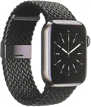 GEAR Watchband Braided BLACK Apple Watch 42/44/45