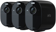Arlo Essential Övervakningskamera 3-pack Svart