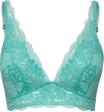 Non-Wired Push-Up Bra Made Of Lace Lingerie Bras & Tops Wired Bras Green Esprit Bodywear Women
