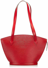 Red Louis Vuitton Epi Saint Jacques PM Long Strap Bag pre-eide