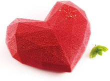 Amore Origami 600 Hjärta silikonform