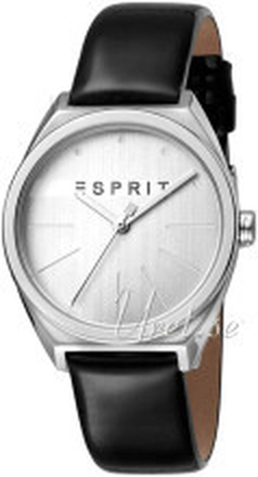 Esprit ES1L056L0015 Sølvfarvet/Læder Ø34 mm