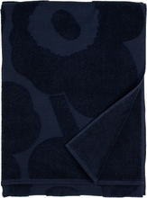 Marimekko Unikko Mörkblå Badhandduk 70x150 cm