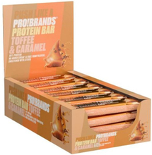 Pro!Brands ProteinPro Bar 45g x 24 stk - Toffee/Caramel