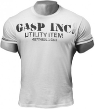 Gasp Basic Utility Tee, hvit t-skjorte