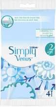 Gillette Venus2 Simply 4 Wegwerpmesjes