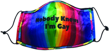 Munskydd Nobody Knows I'm Gay - One size