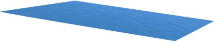 vidaXL Rektangulær Bassengduk 732 x 366 cm PE Blå
