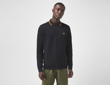 Fred Perry Long Sleeve Tipped Polo, svart