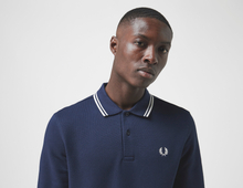 Fred Perry Long Sleeve Tipped Polo, blå